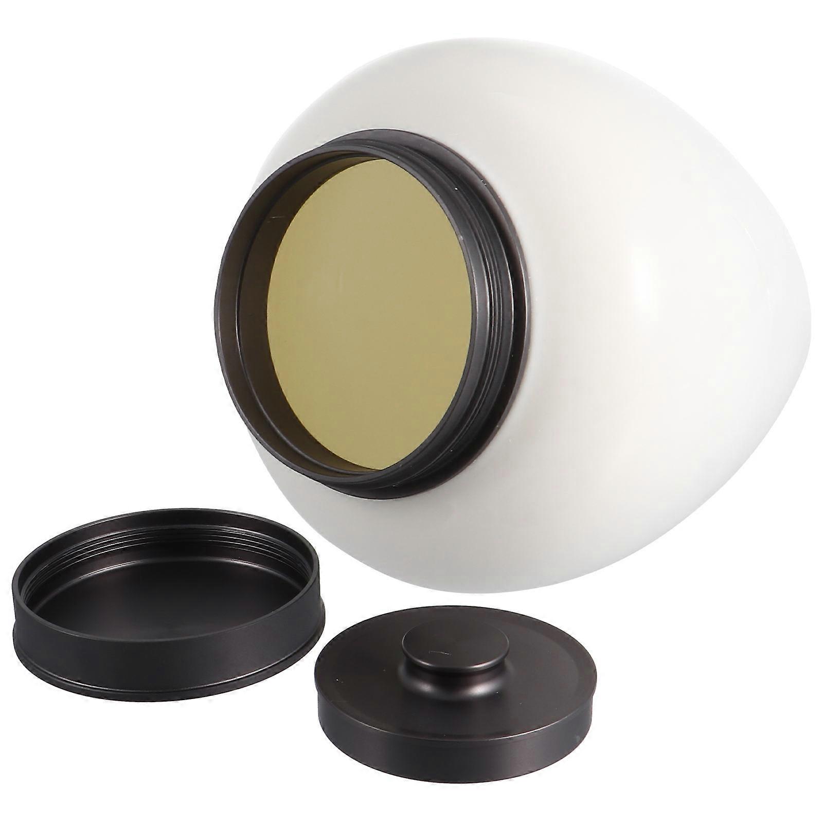 Ceramic Tea Container Loose Leaf Tea Container White 12.00X10.00X10.00CM Storage Gift Giving 1Pack