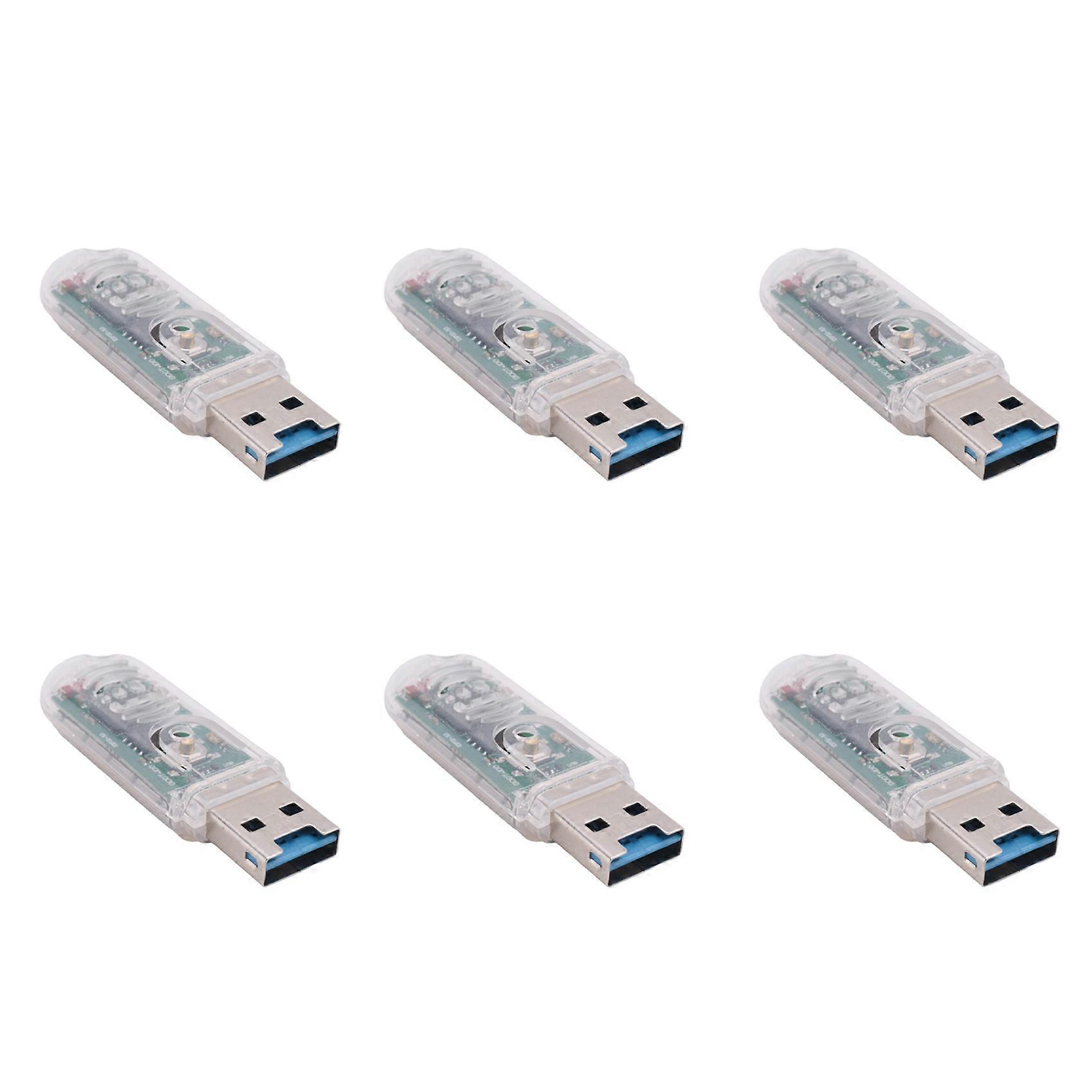 6X Lucky Miner V3 Silent Miner Machine Usb Mining Machine 74KH/S LV03 Mini Home Miner Machine Asic Mining