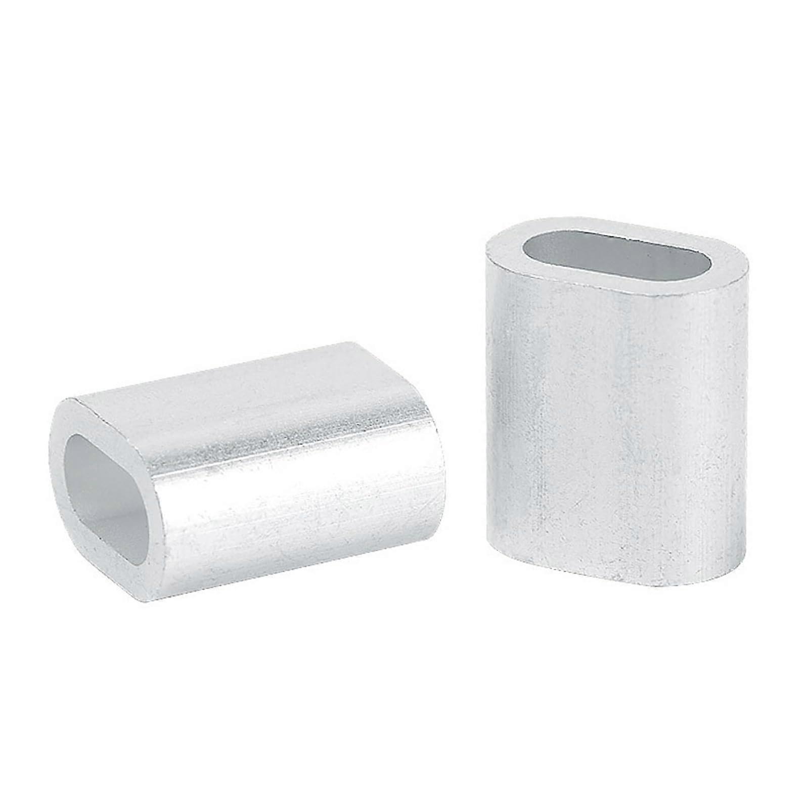 Wire Rope Crimping Sleeves M6 Aluminum Cable Ferrules for Secure and Durable Rope Connection