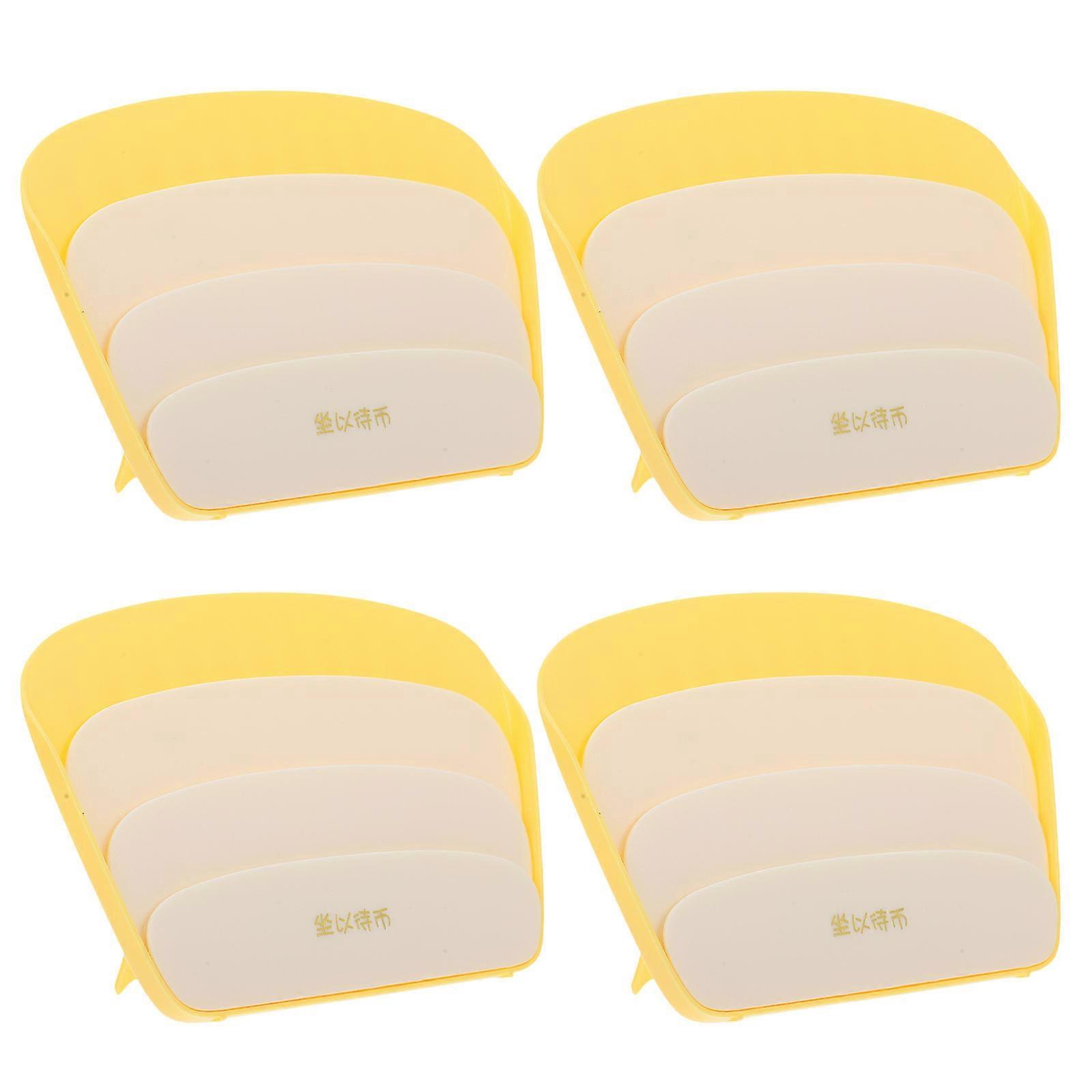 Plastic Playing Card Holder Stand for Games 4Pcs Set