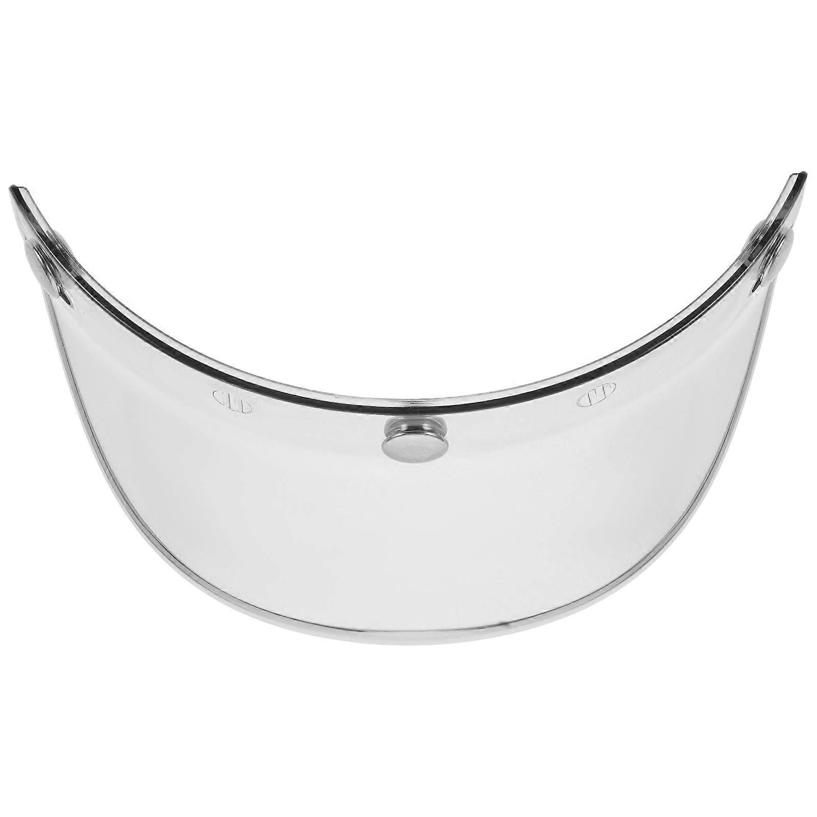 Motorcycle Visor Replacement Sun Visor with Three-Button