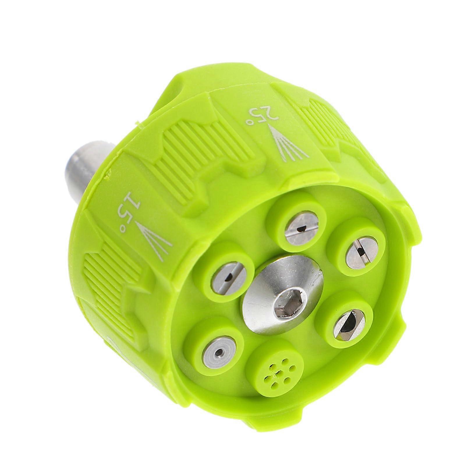 Pressure Washer Nozzle 6in1 Spray Function Quick Connect  Pressure Washer Nozzle