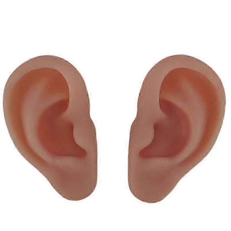 Human Anatomical Silicone Ear Suture Practice Kit, Medical Training Teaching Tool