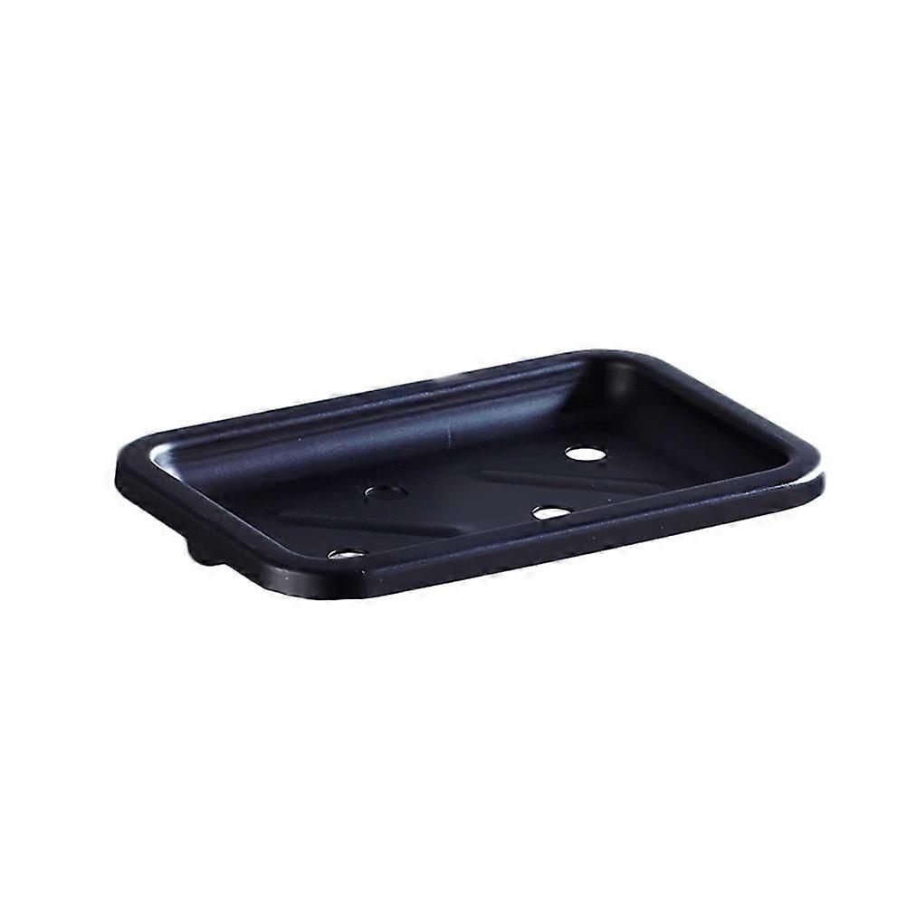 Wall Mounted Soap Holder Soap Tray Function Black Aluminum
