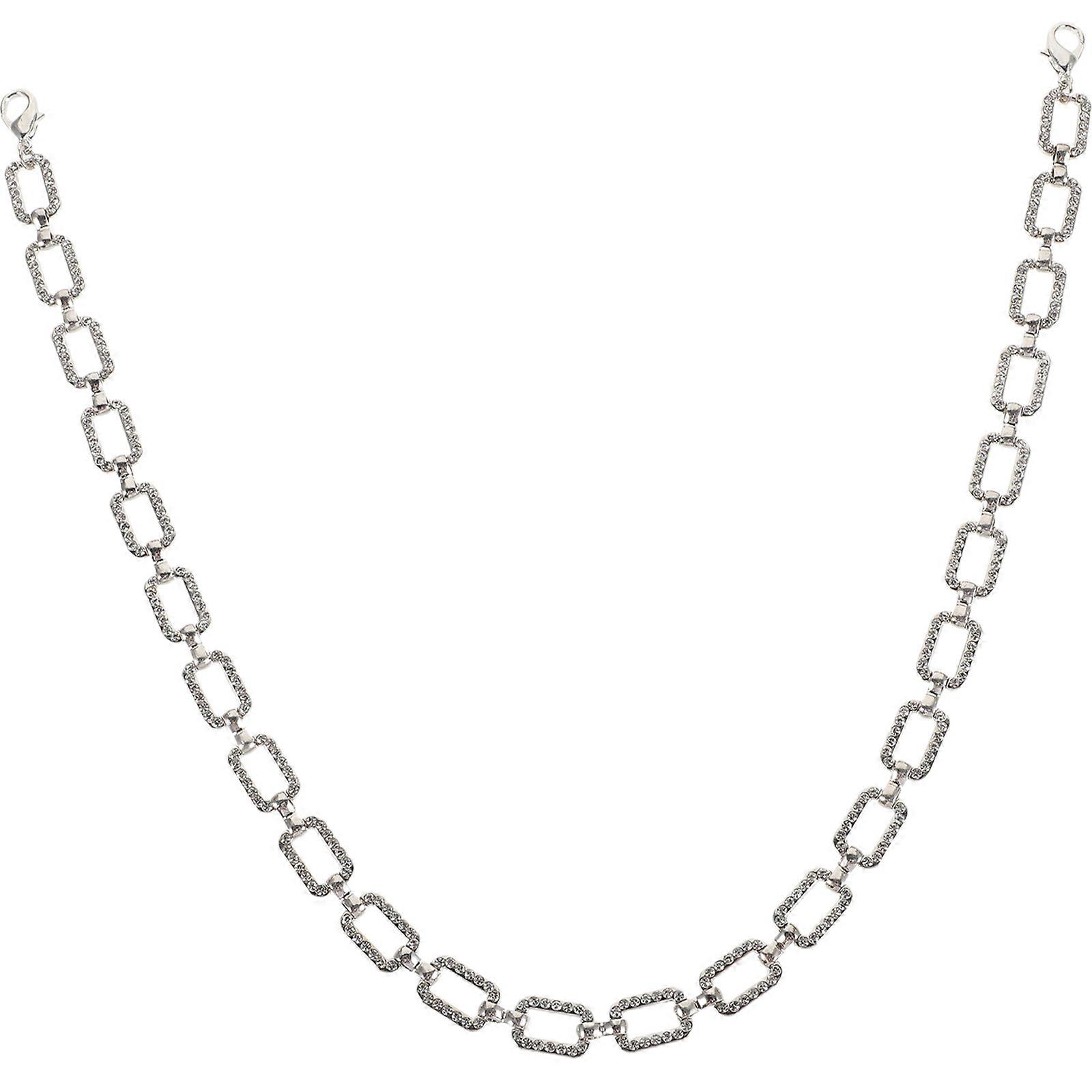 Purse Chain Replacement Bag Rhinestones Strap Special Occasions 2Pcs