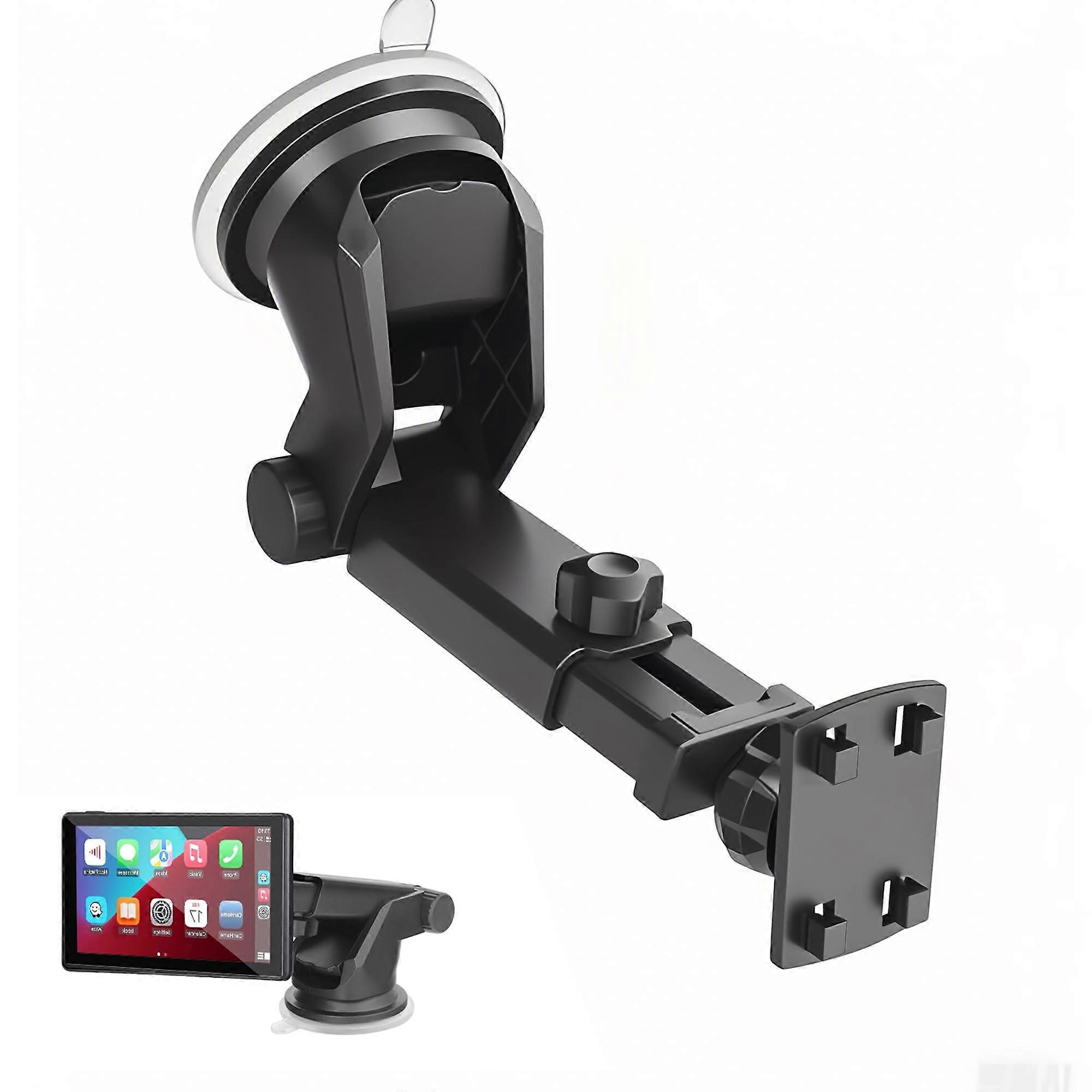 Mount with 360° Rotation NanoAdsorption Grip, Universal Display Stand for CarPlay Car