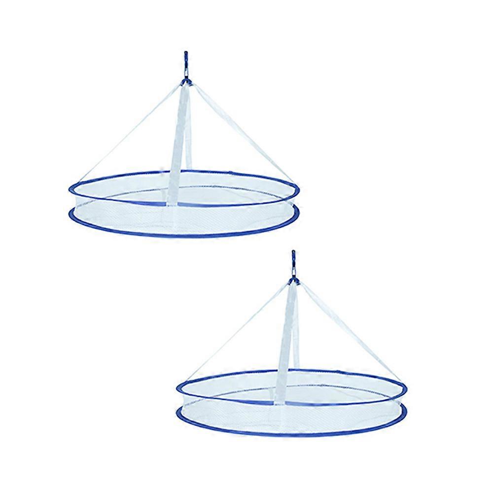 Foldable Drying Basket Assorted Color 59X59X45Cm Home Use Clothes Socks Drying 2Set