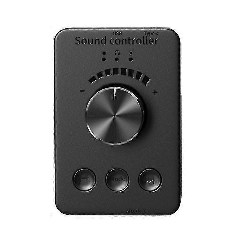 USB Computer Volume Controller Bluetooth 5.1 Multimedia PC Speaker External Audio Volume Control Adjust Knob