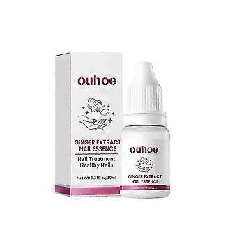 1-3x OUHOE Ginger Nail Care Essence, Grå Negle Fugtighedscreme Eksfolierende Skønhedsnegleessens