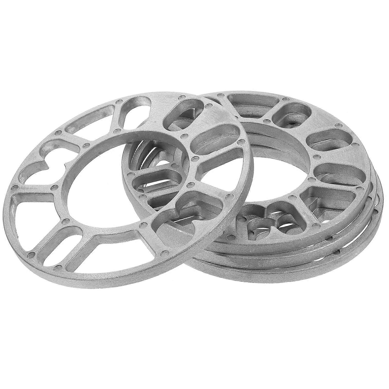 Wheel Spacers 4Pcs Silver Universal Wheel Shims for Car Application