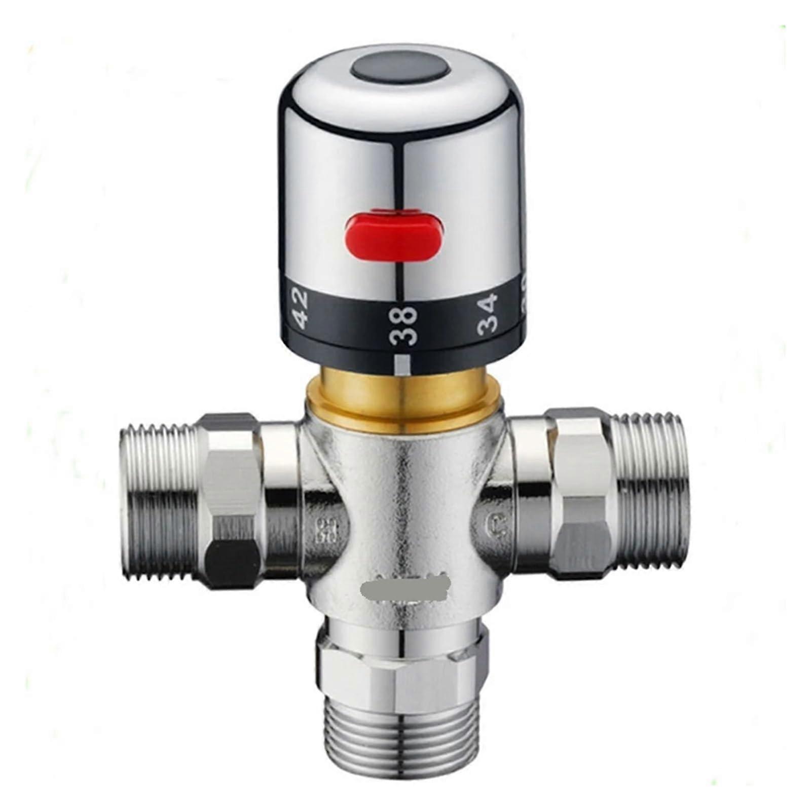 G1/2 DN15 Thermostatic Mixing Valve for Solar System with Precise Temperature Control