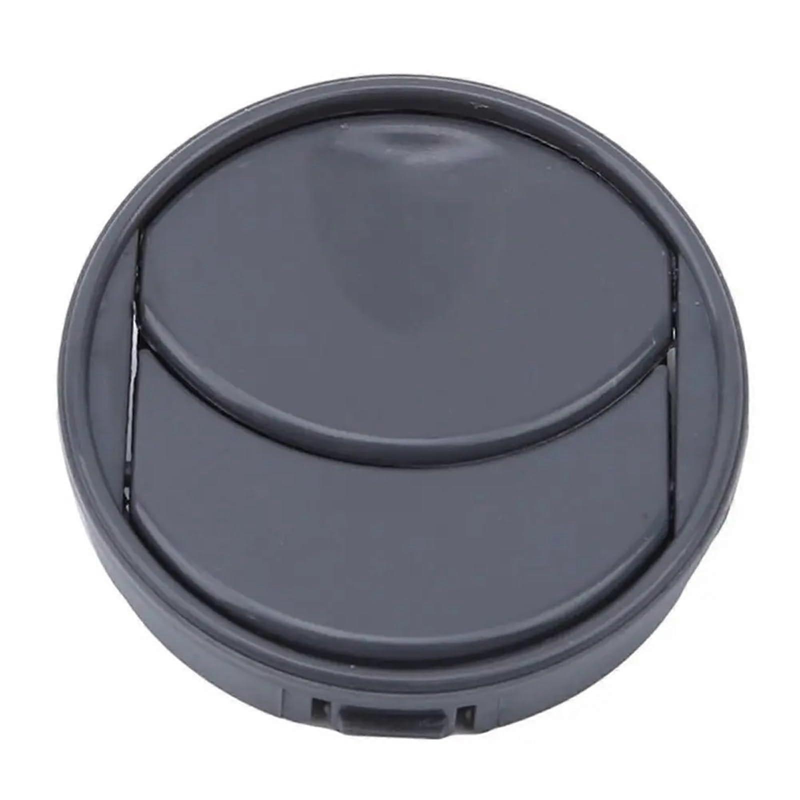 Universal Round Car Air Vent Cover with Adjustable Louvers for Efficient Airflow Control
