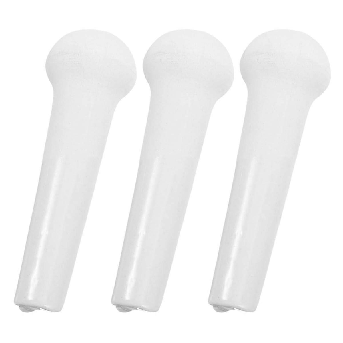 3pcs Garlic Grinder Set Ceramic Mortar Pestle Multipurpose Manual Tool for Kitchen and Spices