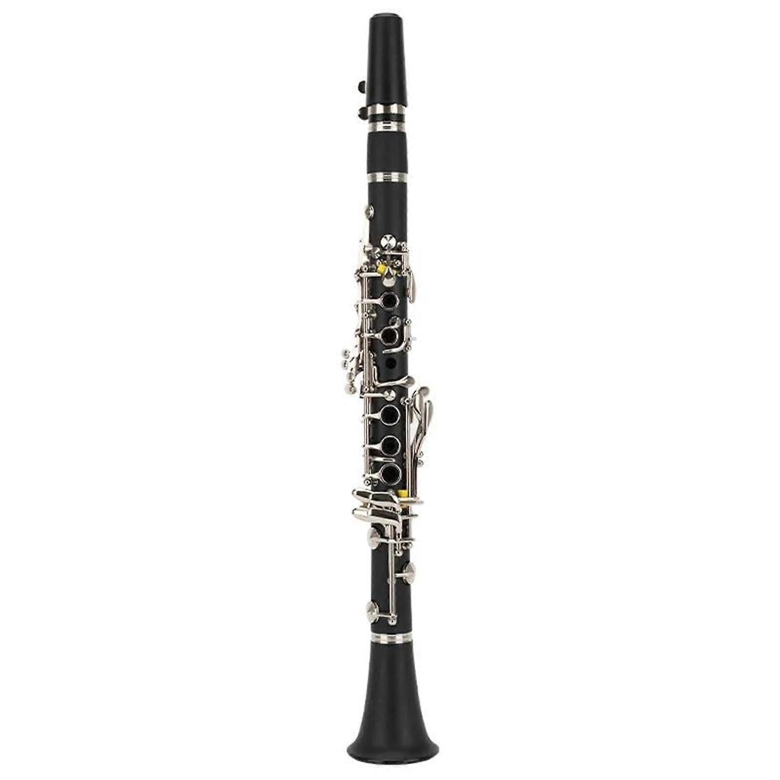 Eb Clarinet ABS Body Nickel Silver Keys with Quick Key Response for Beginners and Students