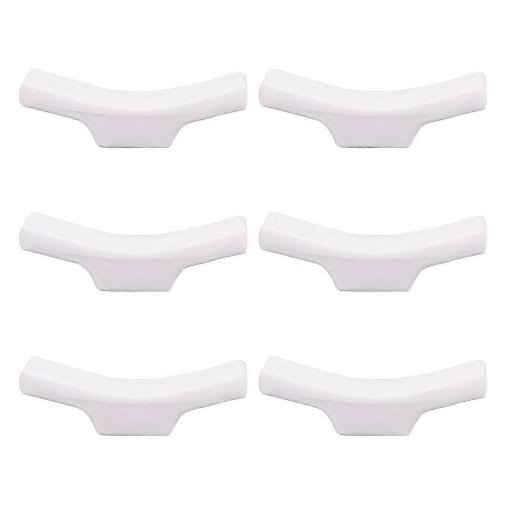6Pcs Solid Color Home Chopsticks Rest Chic Chopstick Holders Fork Spoon Racks