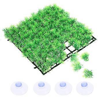 Plastic Fish Tank Pad Artificial Grass Rug for Aquarium