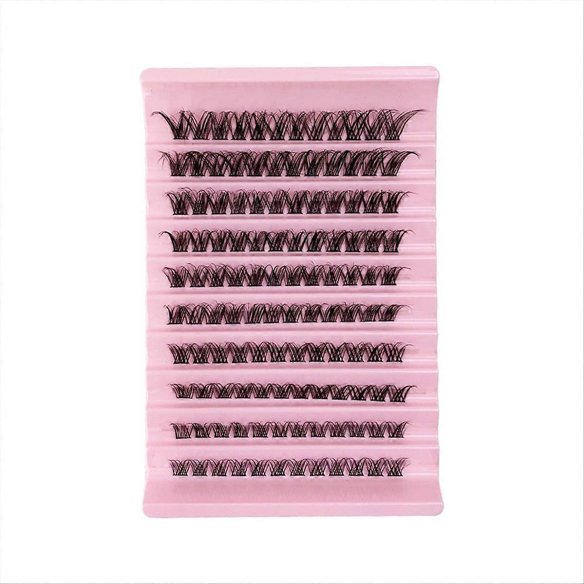 D06 DIY Cluster Lashes Volume Natural Segmented Eyelashes Bundles