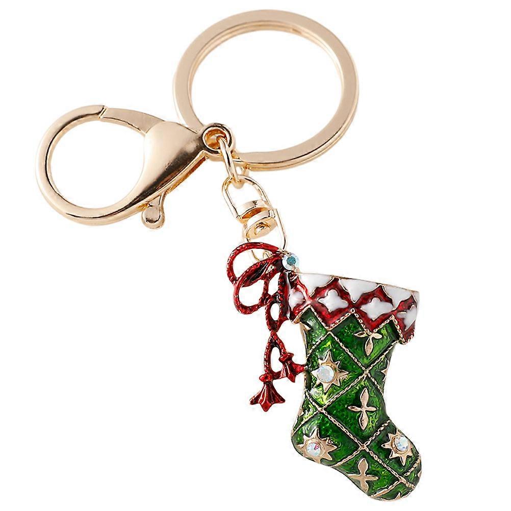 Xmas Key Chain Multi-Function Backpack Bag Pendant for Decor