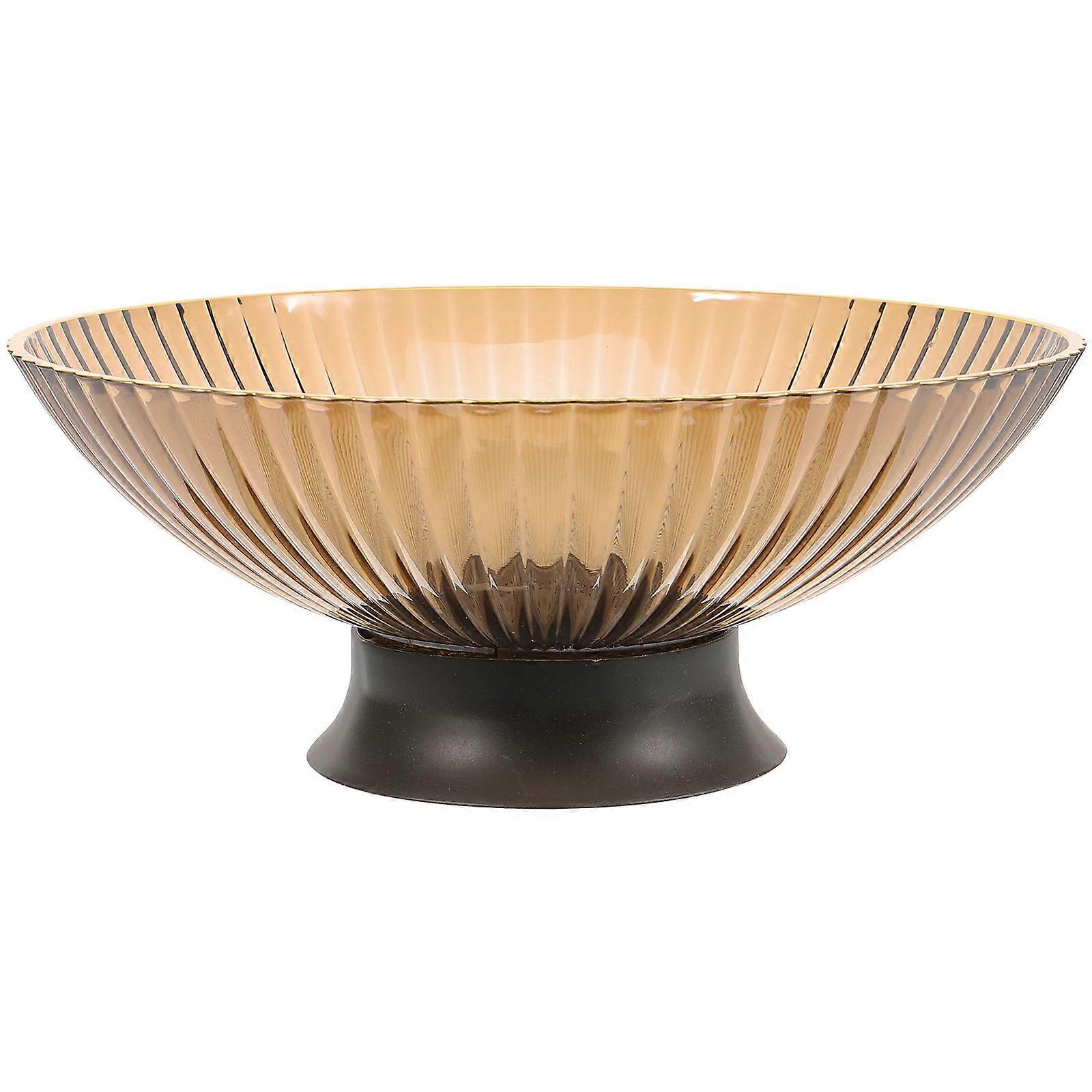 Fruit Bowl For Kitchen Counter Vegetable Holder Suitable For Home Decor Round Shape 1Set