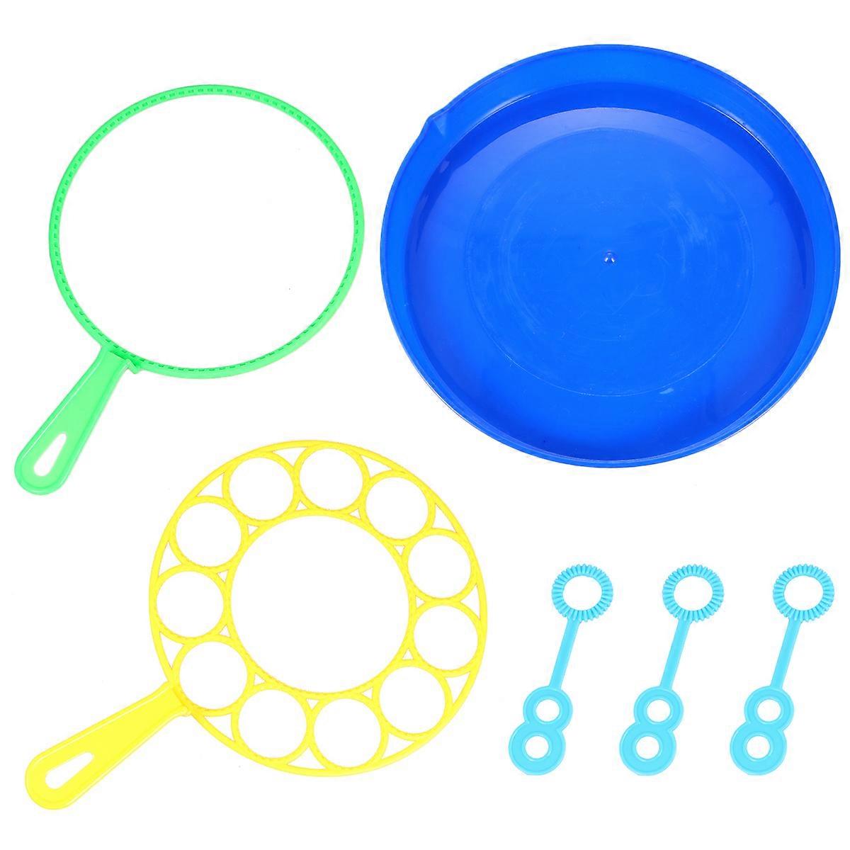 Bubbles Blowing Rings 6Pcs Bubble Maker Tools for Kids Playing Activities