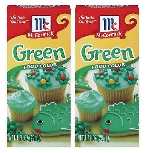 McCormick Lebensmittelfarbe Grün 2er Pack