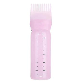 Wurzelkamm Applikator Flasche Haarfärbemittel Flasche für Haarfärbe flasche Applikator Bürste mit abgestufter Skala