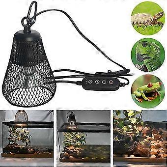 50W Reptiel Huisdier Terrarium Broeder Verwarming Licht UVA UVB Dimbare Warmte Lamp voor Hagedis Slang Schildpad