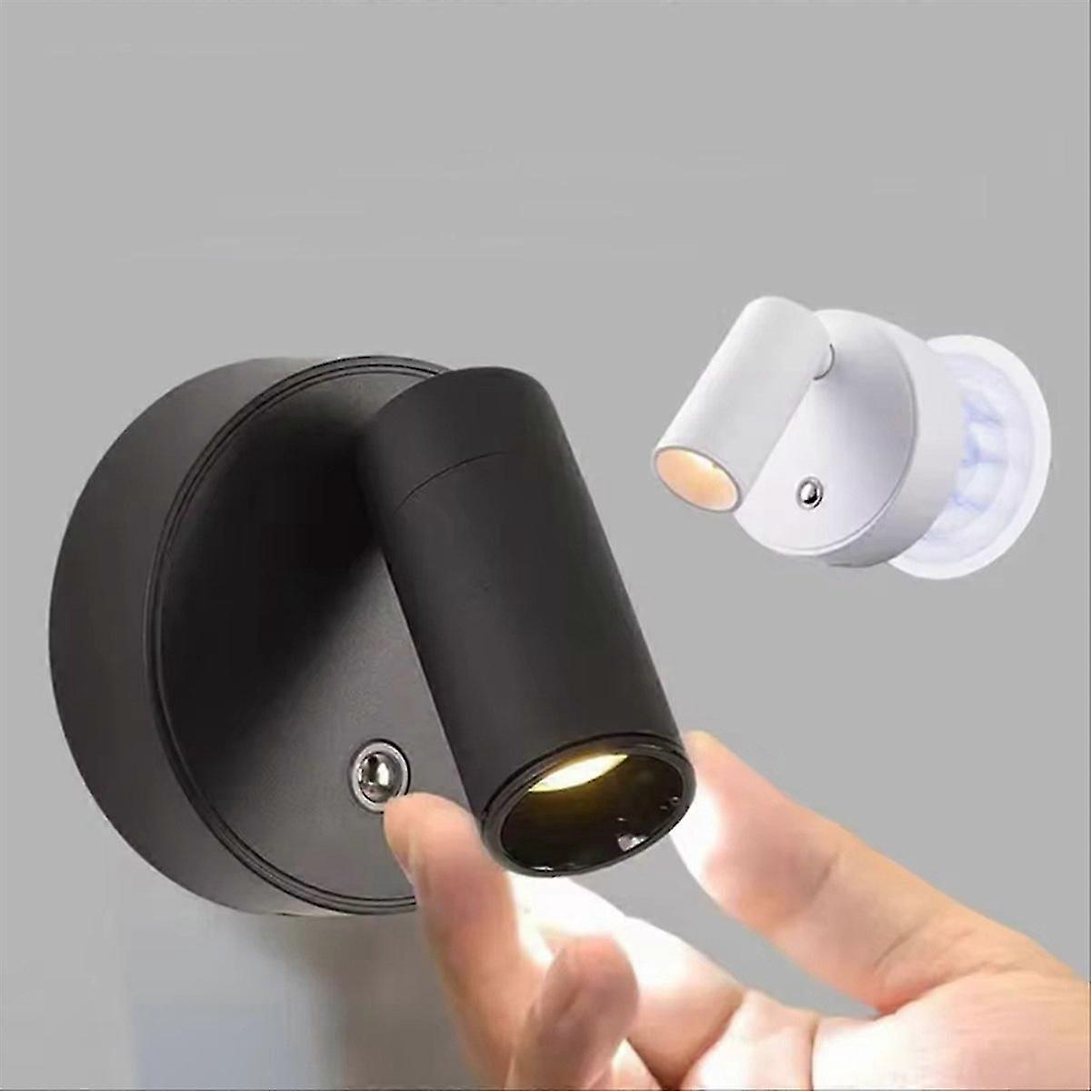 LED Light Magnetic USB Rechargeable Wall Light Spotlight B