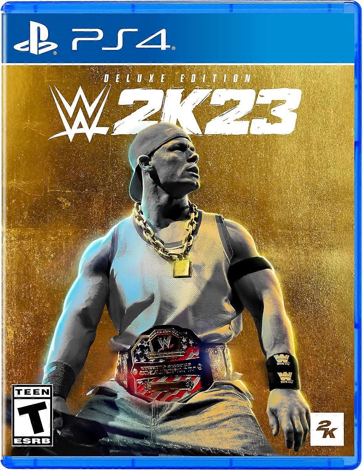 WWE 2K23 - PS4 Game (Deluxe Edition)