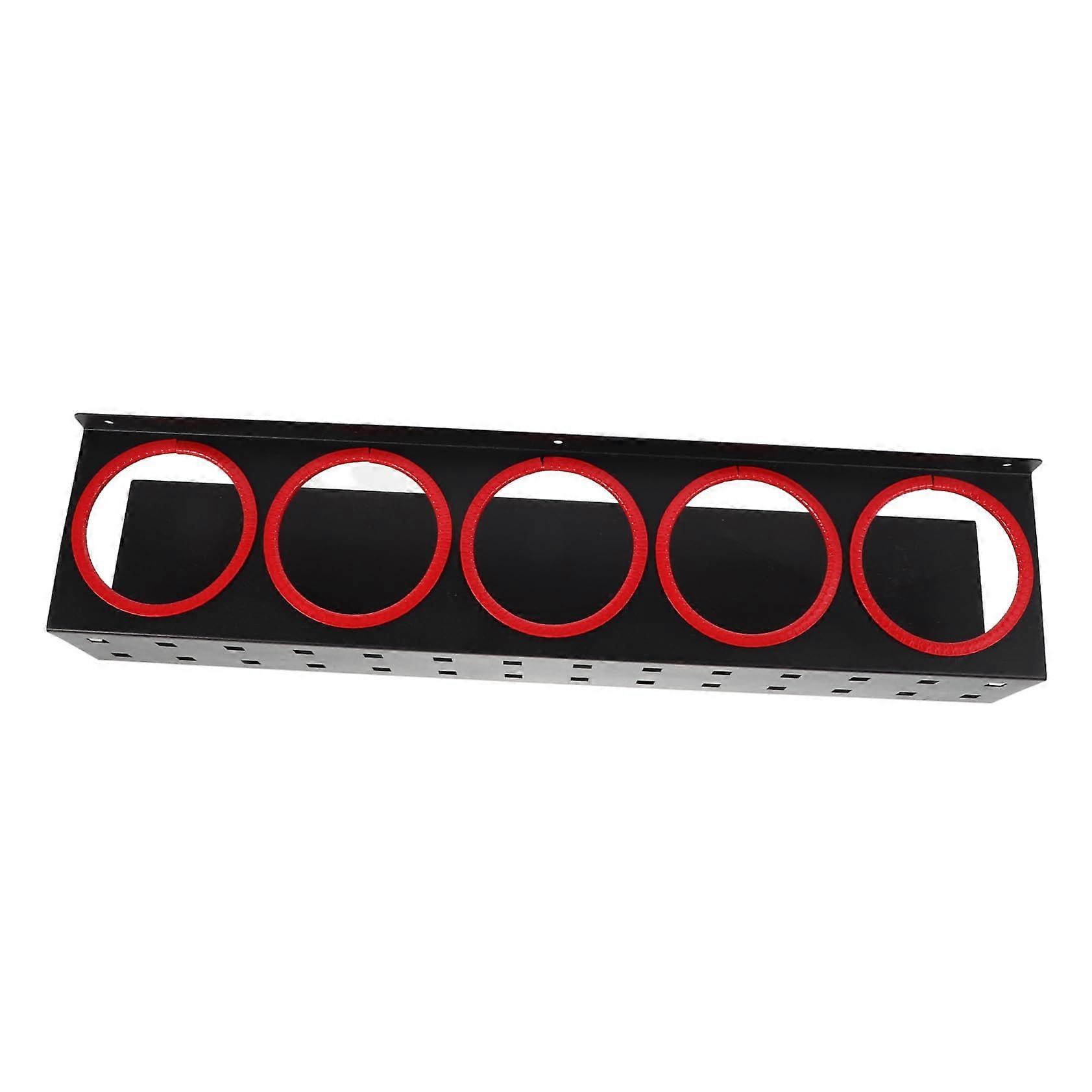 Wall Mounted Spray Bottle Holder SpaceSaving Storage Rack for Garage and Workshop Use