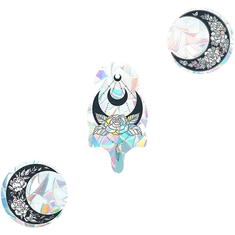 Prism Window Cling for Bird Collision Warning 6 Sheets Window Decals