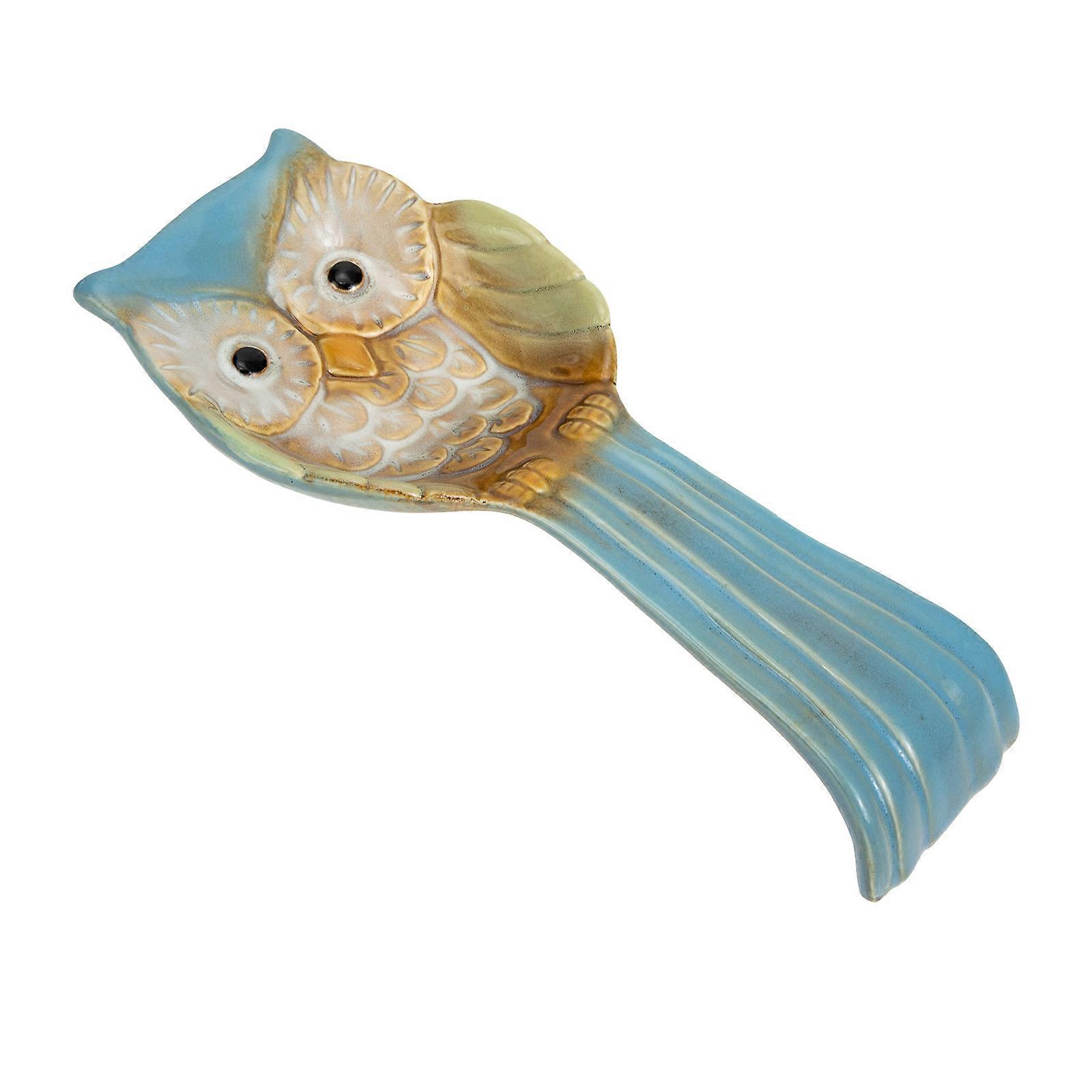 Ceramic Spoon Rest Design Functional Kitchen Utensil Rack