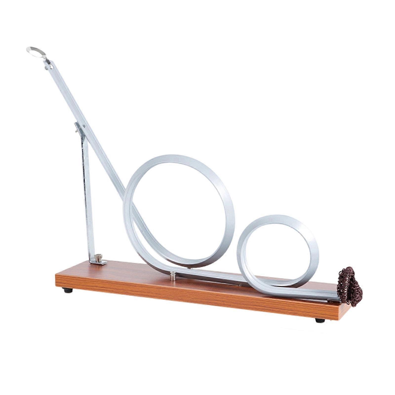 Interactive Physics Teaching Tool Roller Coaster Model Centrifugal Motion Principles Demonstration Device for Classroom Multicolor