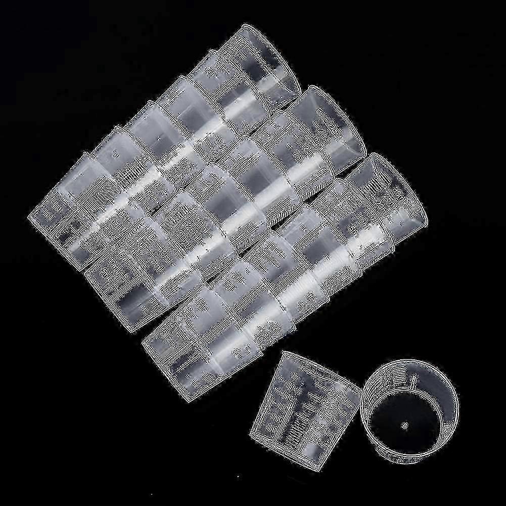 Plastic Measuring Cups for Science, 100 Pcs 30ml with Milliliter Scale