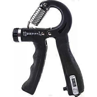 Adjustable Grip Strength Trainer, Hand Forearm Finger Exerciser, 5-60 kg Resistance, Portable Hand Grip for Home Gym