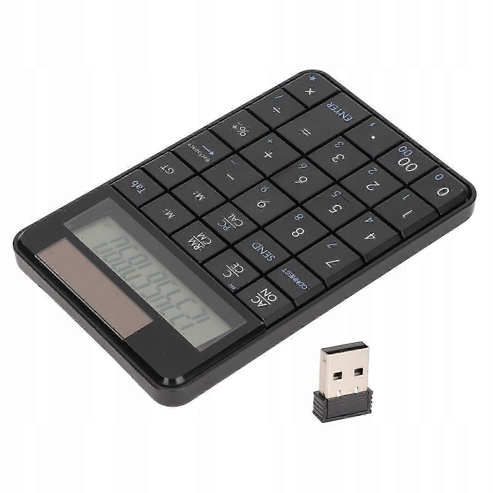 Fonction clavier numérique de la calculatrice