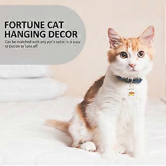 Pet Collar Accessories Key Fob Cat Bells Lovers Keychain Accessory Necklace Pendant Decorate Iron