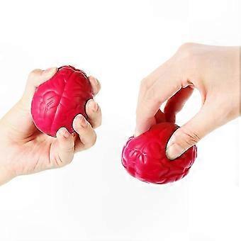 Hand Muscle Exercise & Stress Relief Pressure Balls, 2 Pcs Funny Stress Balls, Brain Toys & Recognition Props