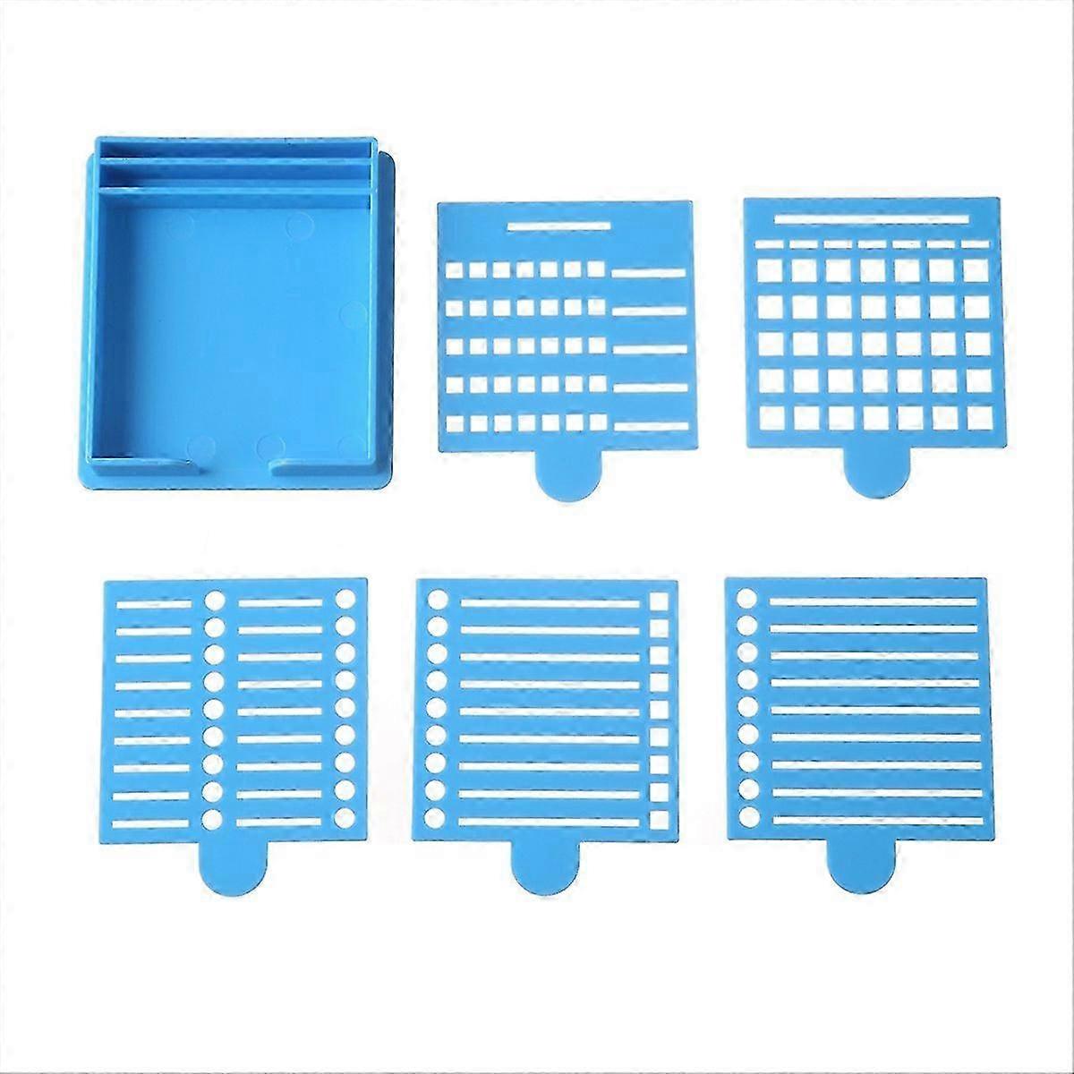 Sticky Note Stencil Template-Post It Note Holder compatible with Precision Planning Organization,Note Organizer