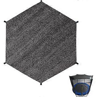 Trampoline Sunshade, Roof Tent Cover, Anti-UV Trampoline Tent Cover (10 Feet - 6 Poles) [XR]