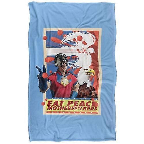 Peacemaker Eat Peace Eagle Blanket