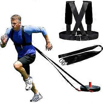 Black - Elastic Resistance Band, Elastic, Speed Strength, Training Band For Basketball And Football, Improves Strength, Power And Agility 26-27
