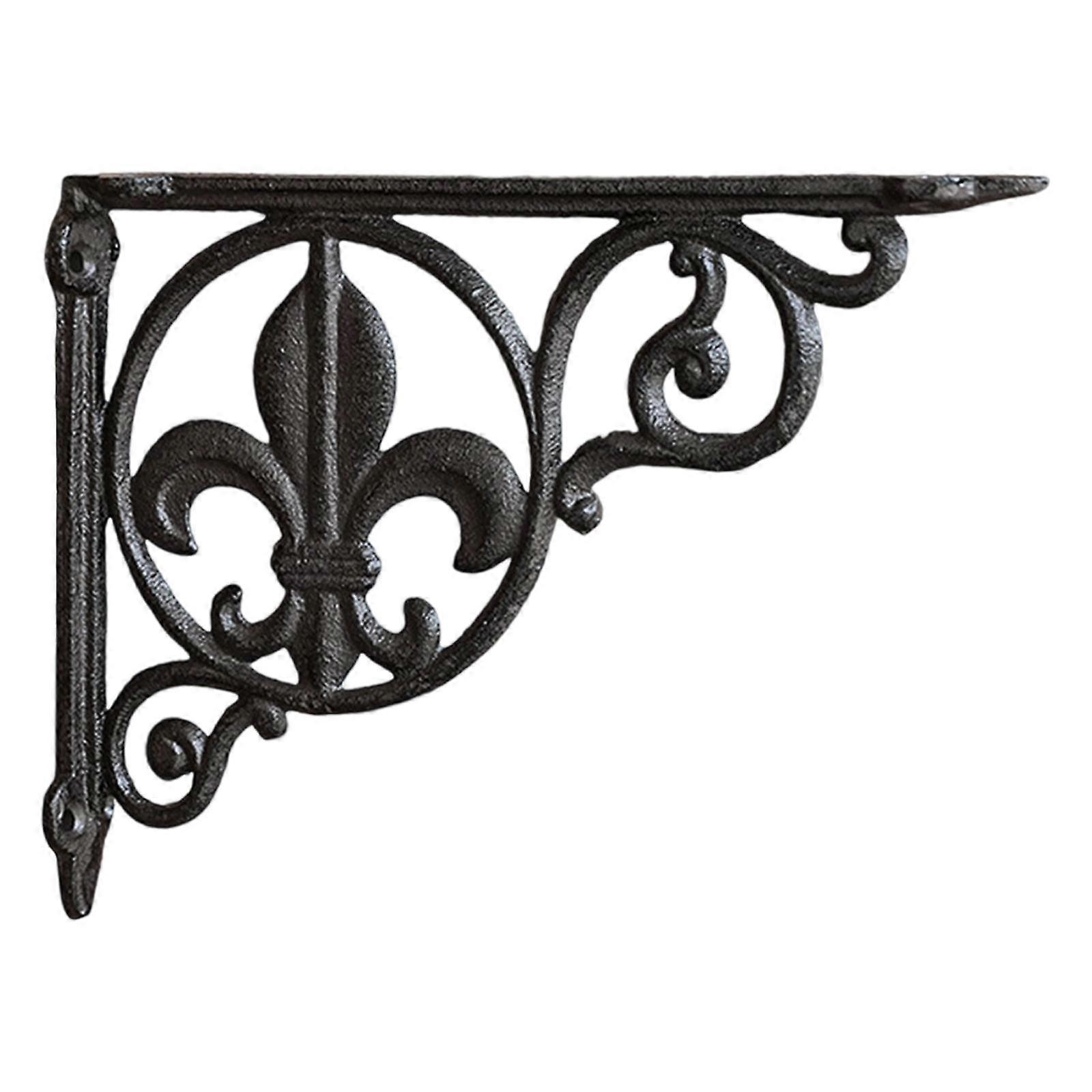 Shelf Bracket Shelving Bracket Corner Brace Vintage Style Rustic Sturdy