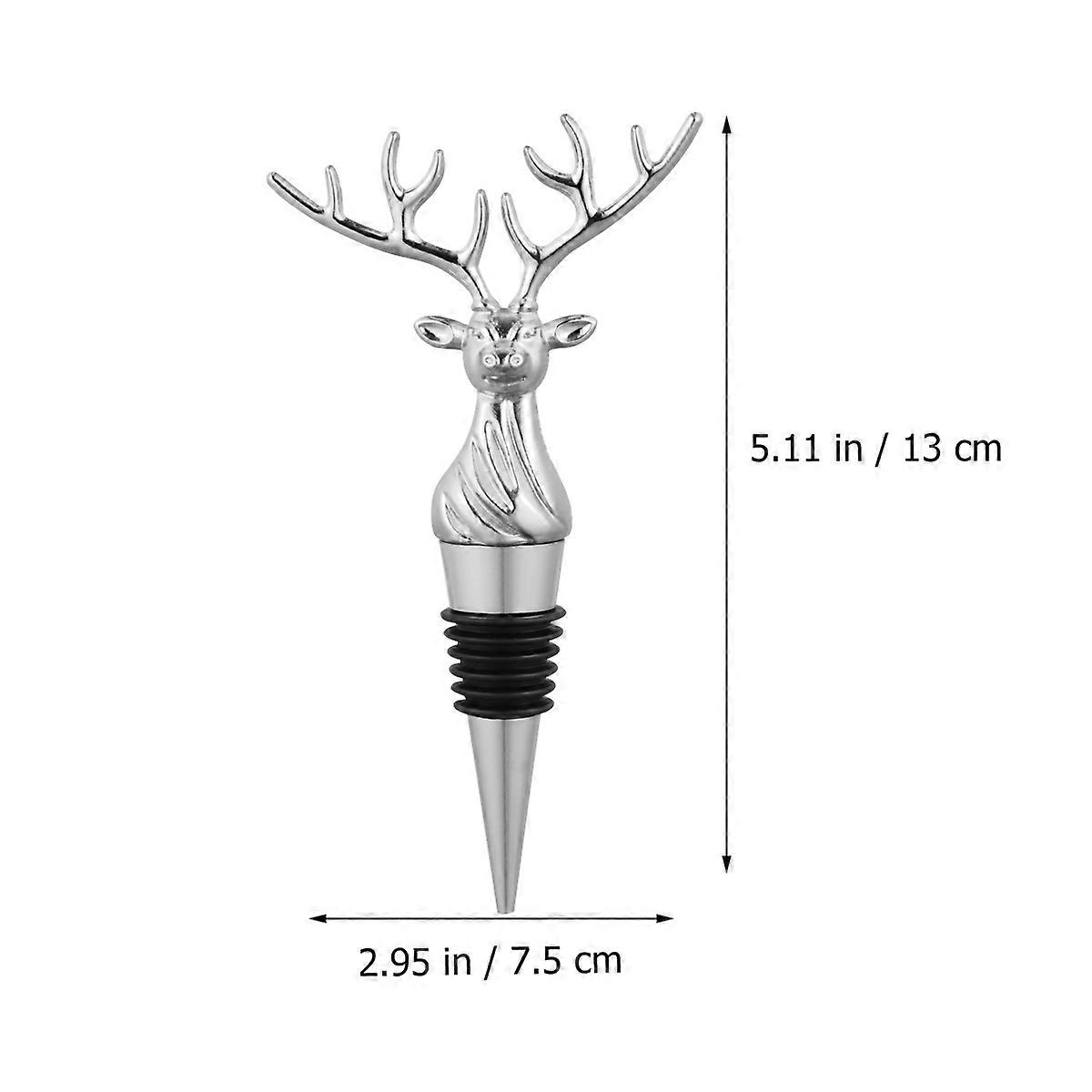 Plug Elk Head Alloy Shape for Use 1Pcs