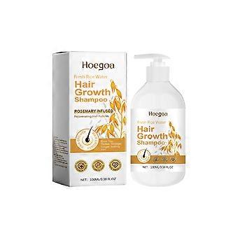 Hoegoa Rice Water Shampoo - Cleanses Hair, Adds Volume, Nourishes, Smooths Frizz, Shiny Hair Care Shampoo
