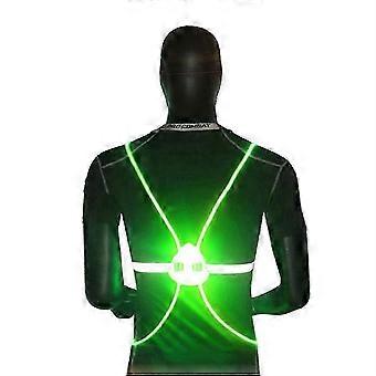 Outdoor 360 Reflecterende Led Flash Driving Vest Hoge Zichtbaarheid Nacht Hardlopen Fietsen Rijden Veiligheid Fietsvest