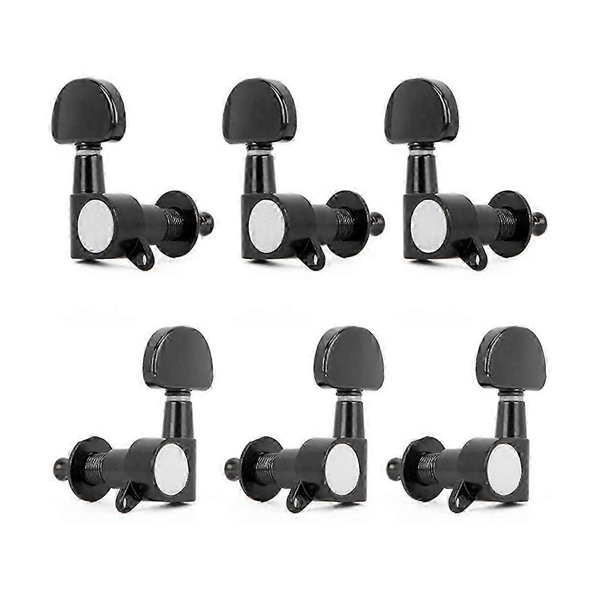Fully Enclosed Guitar & Ukulele String Knobs for Folk & Classical Guitars