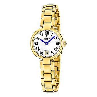 Festina Ladies Silver Mademoiselle 26mm PVD Plated Stainless Steel Dress Watch F20786-1