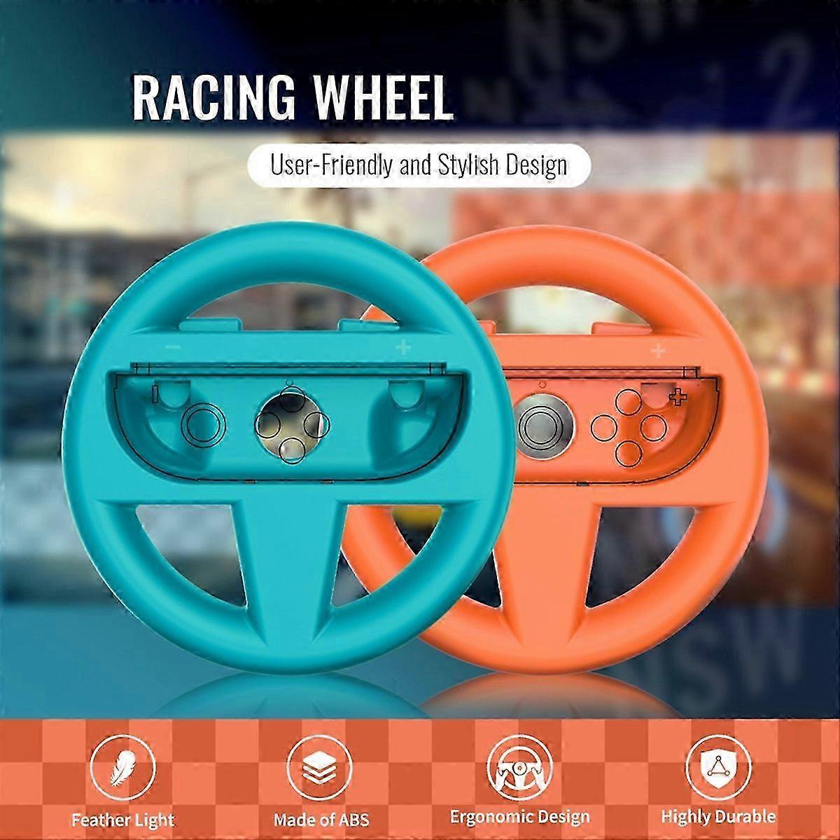 Left Right Game Steering Wheel Controller Handle Holder Grip B