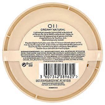 4 x Rimmel London, Stay Matte, Lightweight Mattifying Powder, 011 Creamy Natural, 0.49 oz (14 g)